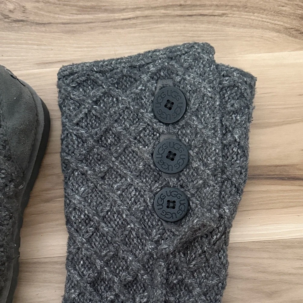 Ugg Cozy Knit Button Boots - Picture 2 of 5